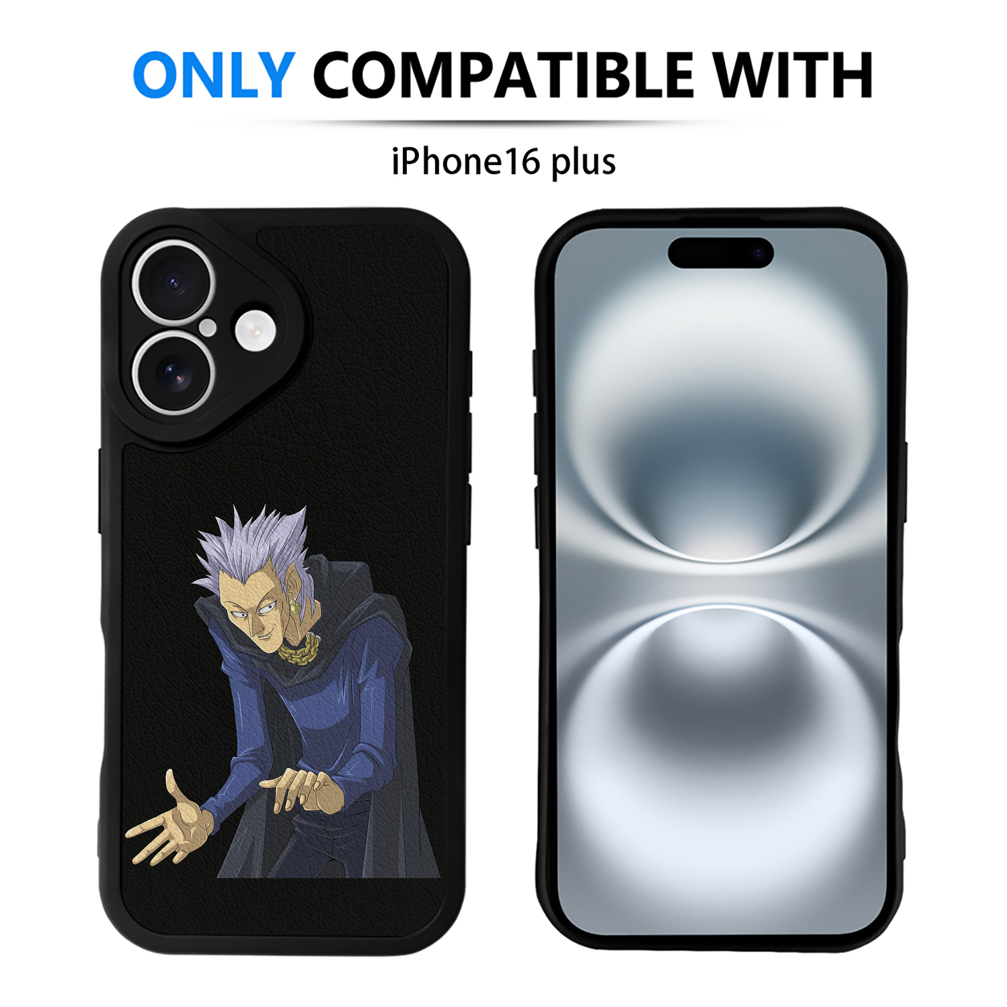 遊☆戯☆王 Yu-Gi-Oh! 【iPhone 16シリーズ対応】シリコンスマホケース（レザー調） 材質：シリコン